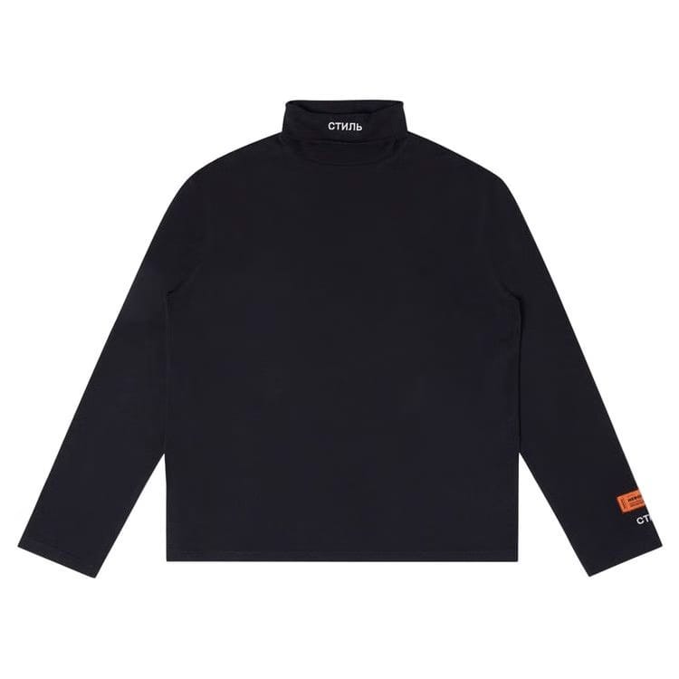 Heron Preston CTNMB Long-Sleeve Rollneck Black
