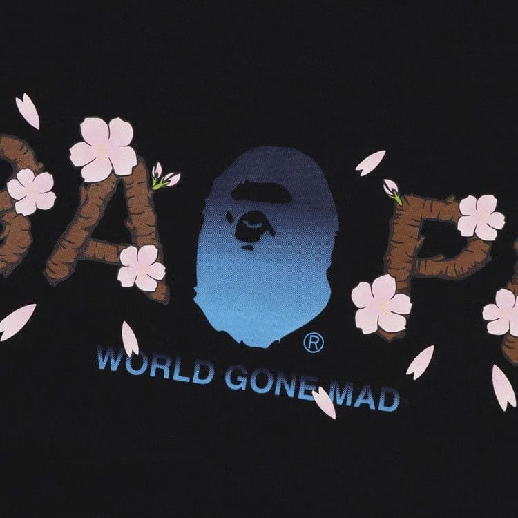 BAPE Sakura Bape T-Shirt Black