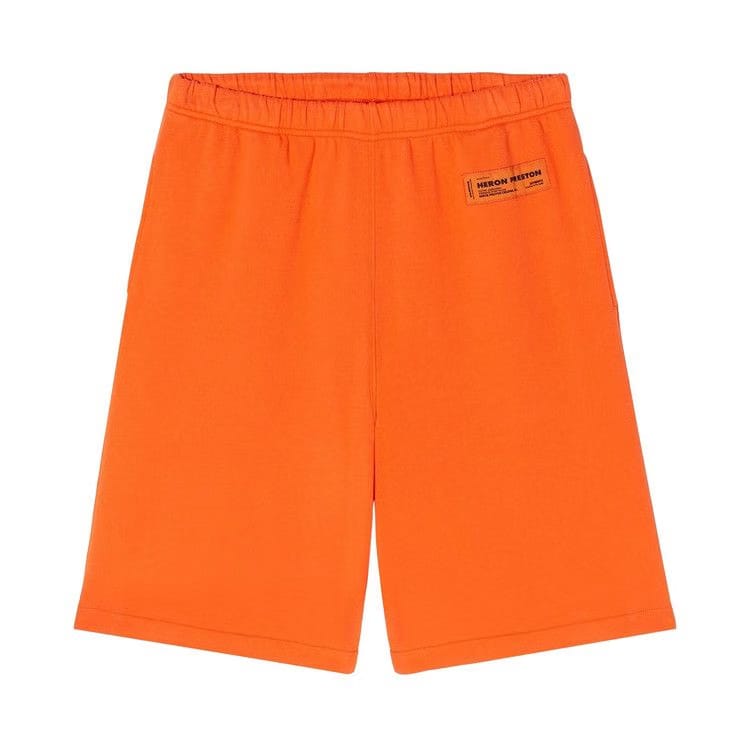 Heron Preston Logo Recycled Sweatshorts Orange