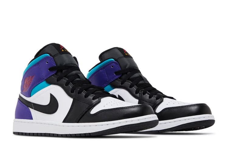 Air Jordan 1 Mid Concord True Red
