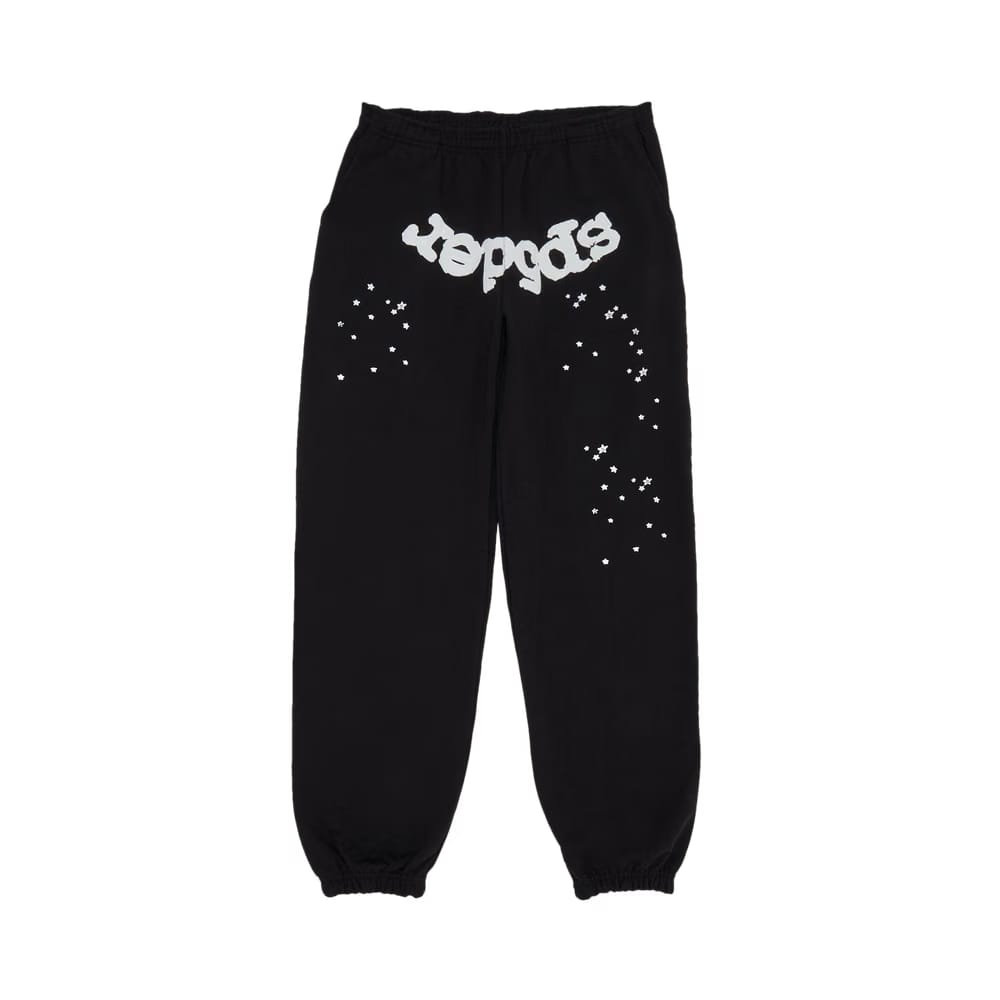 Sp5der OG Web Sweatpants Black