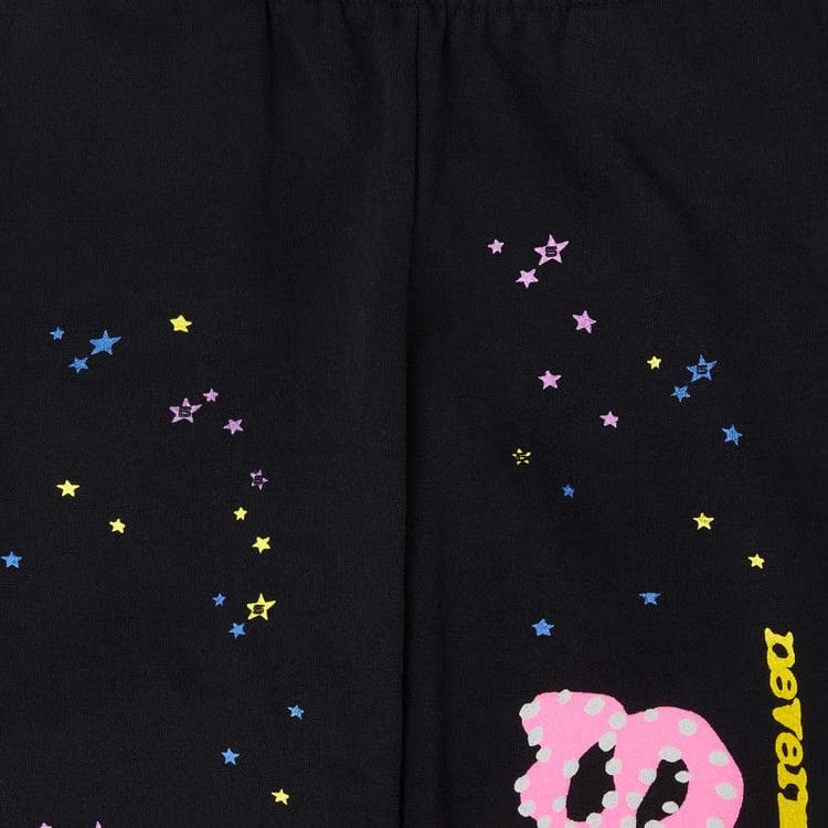 Sp5der P*nk V2 Sweatpant Black