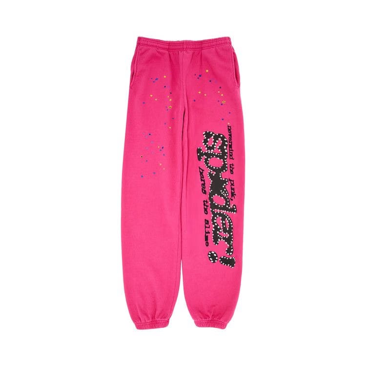 Sp5der P*nk V2 Sweatpant Pink