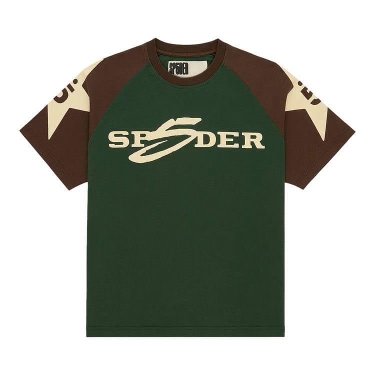 Sp5der 5uki T-Shirt Hunter Green