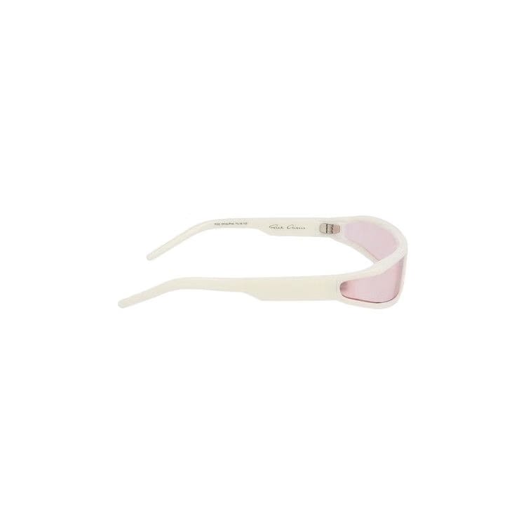 Rick Owens DRKSHDW Fog Sunglasses White