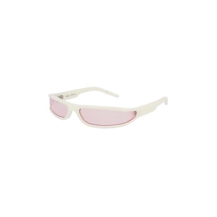 Rick Owens DRKSHDW Fog Sunglasses White