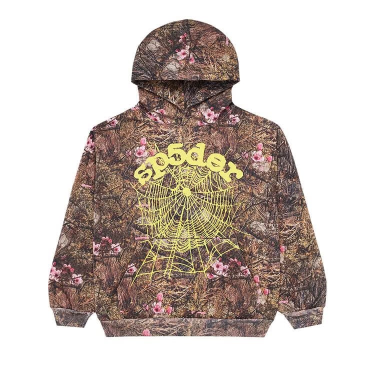 Sp5der OG Web Hoodie Real Tree