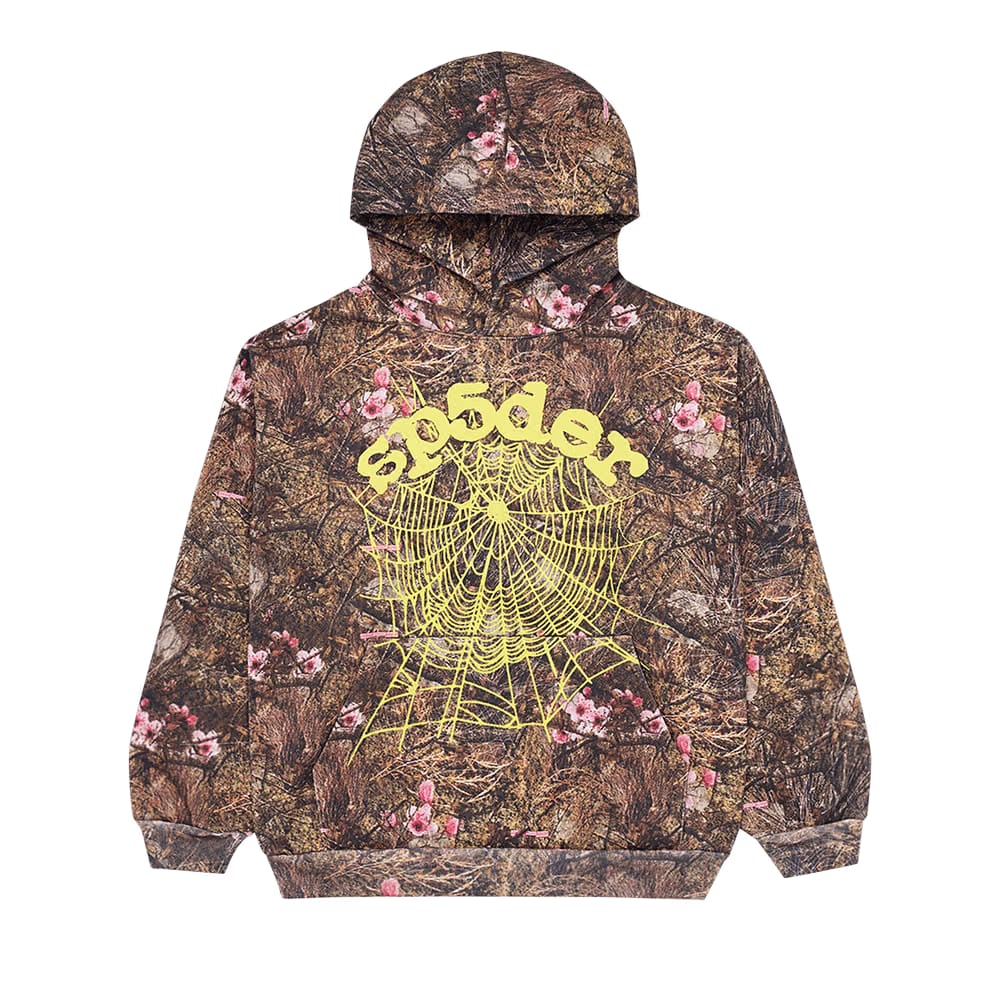 Sp5der OG Web Hoodie Real Tree