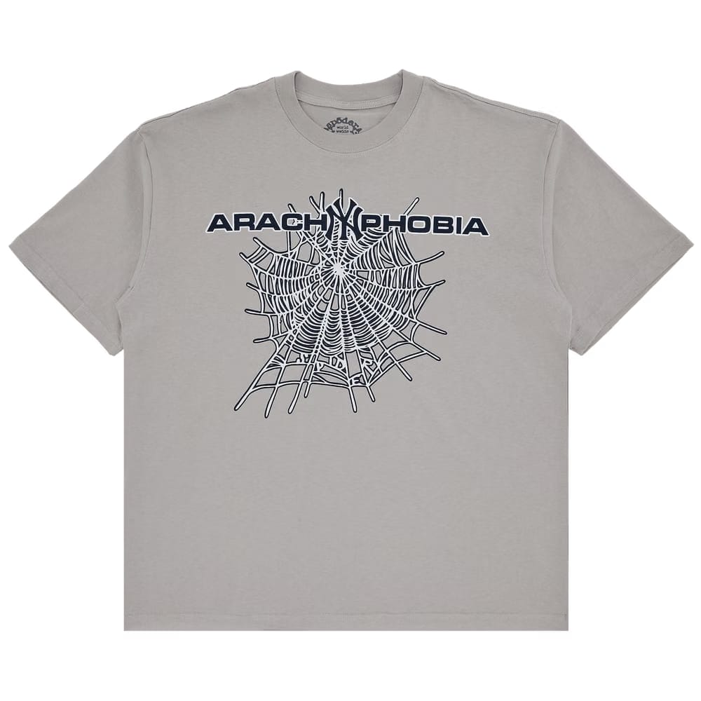 Sp5der Arach NY Phobia T-Shirt Grey