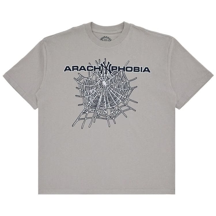 Sp5der Arach NY Phobia T-Shirt Grey