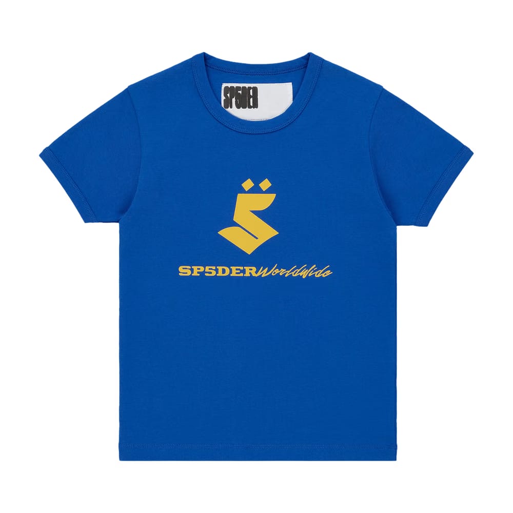Sp5der 5uki Baby T-Shirt Blue