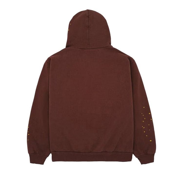 Sp5der Web Hoodie Brown