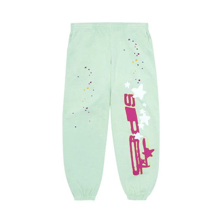 Sp5der Sweatpants Mint