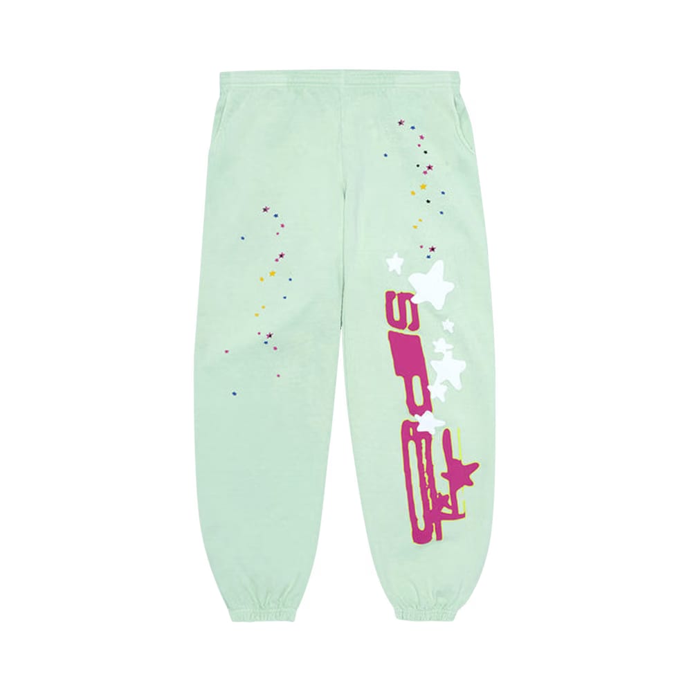 Sp5der Sweatpants Mint