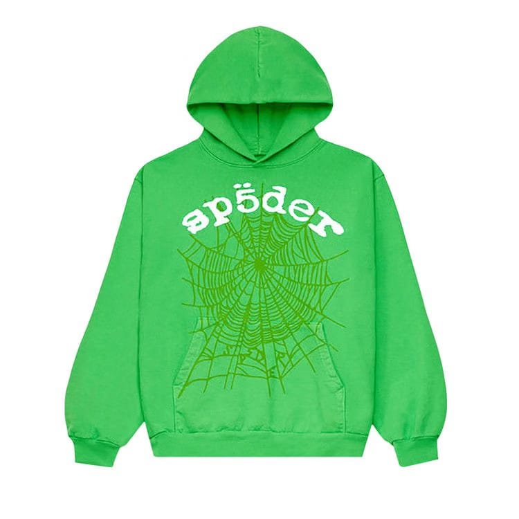 Sp5der Legacy Hoodie Green