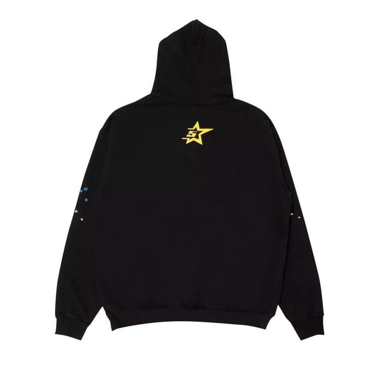 Sp5der Pullover Hoodie Black
