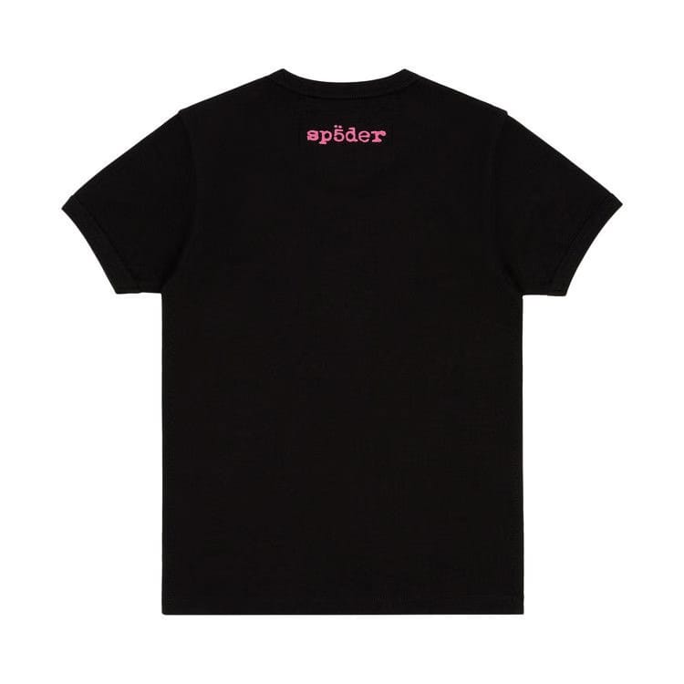 Sp5der Star Girl Baby T-Shirt Black
