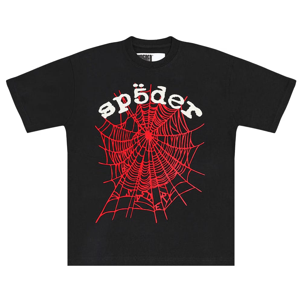 Sp5der Legacy Logo HW T-Shirt Black