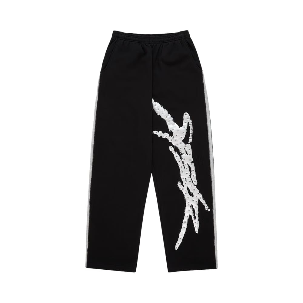 Sp5der Screaming Eagle Sweatpant Black