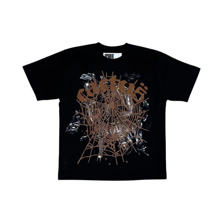 Sp5der x Travis Scott x ComplexCon T-Shirt Black