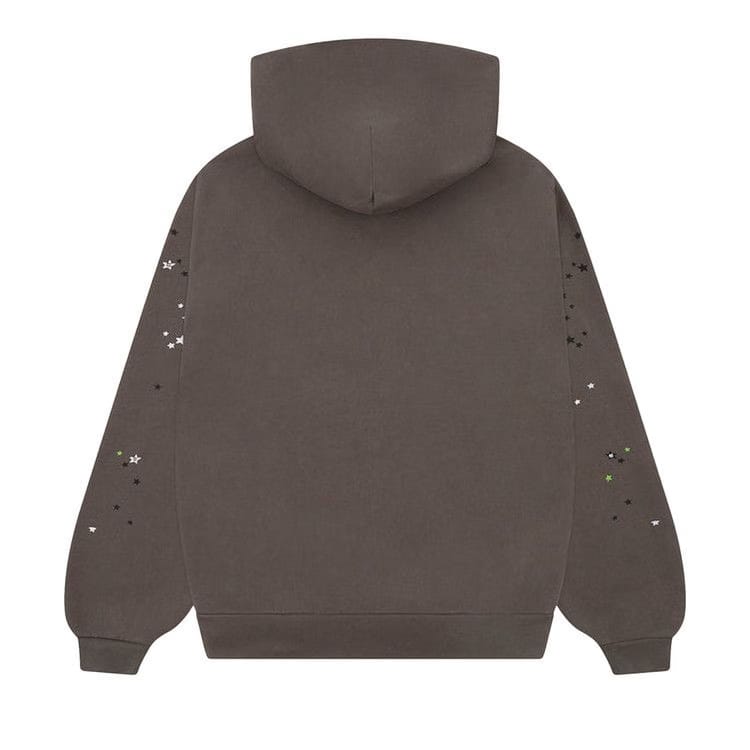 Sp5der Punk V2 Hoodie Slate Grey