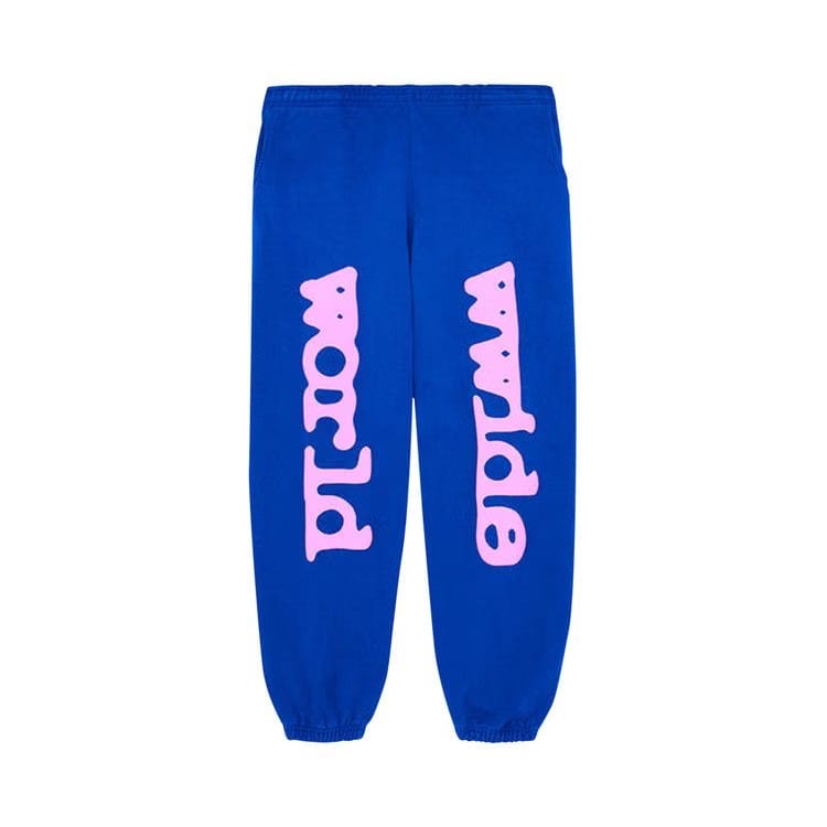 Sp5der Beluga Sweatpants Blue