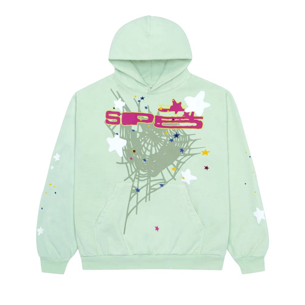 Sp5der Hoodie Mint