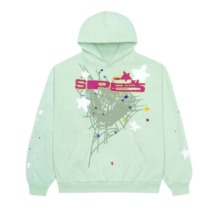 Sp5der Hoodie Mint