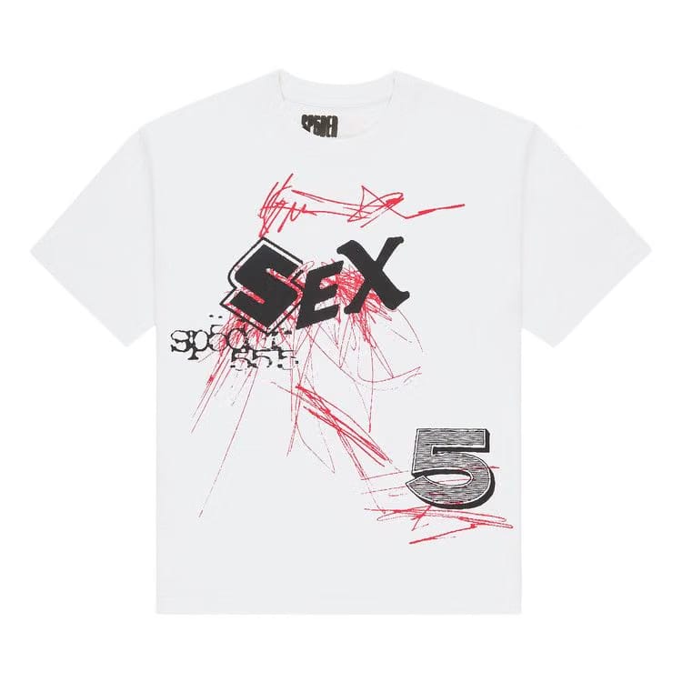 Sp5der Vivienne T-Shirt White