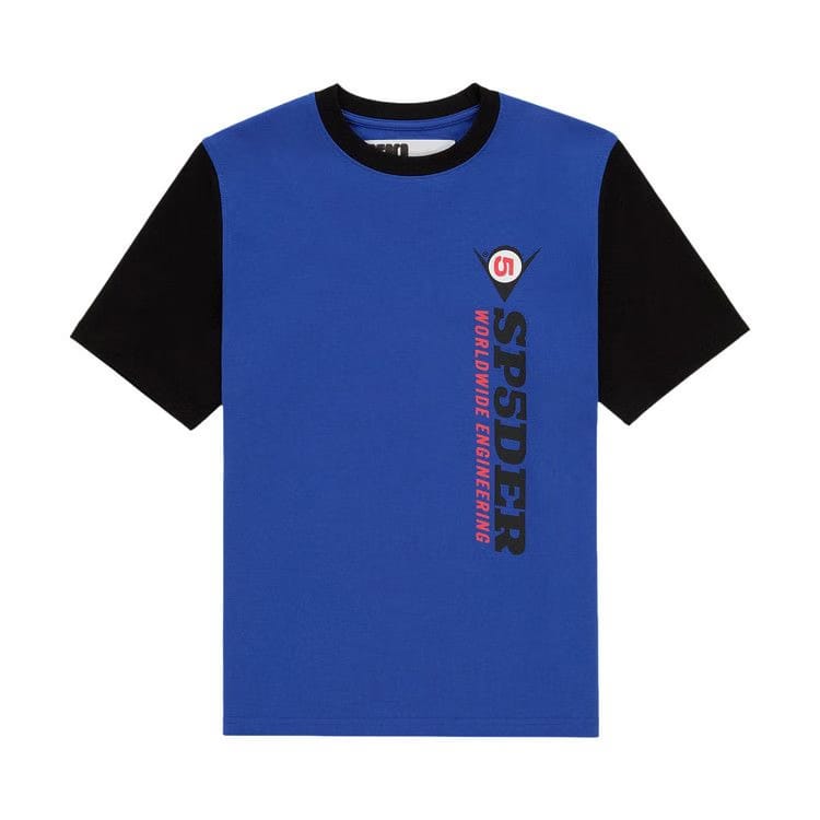 Sp5der Engineer T-Shirt Blue