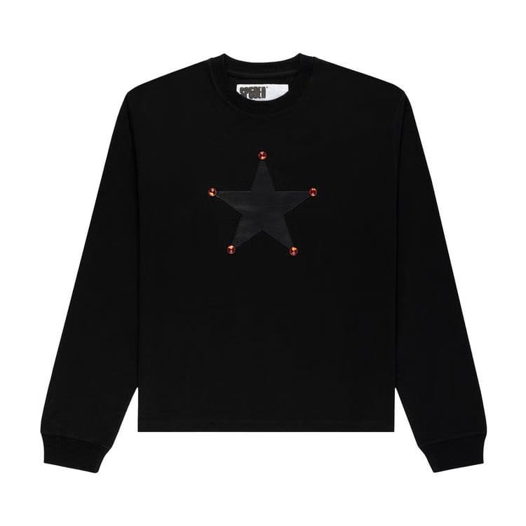 Sp5der Pornstar Longsleeve T-Shirt Black