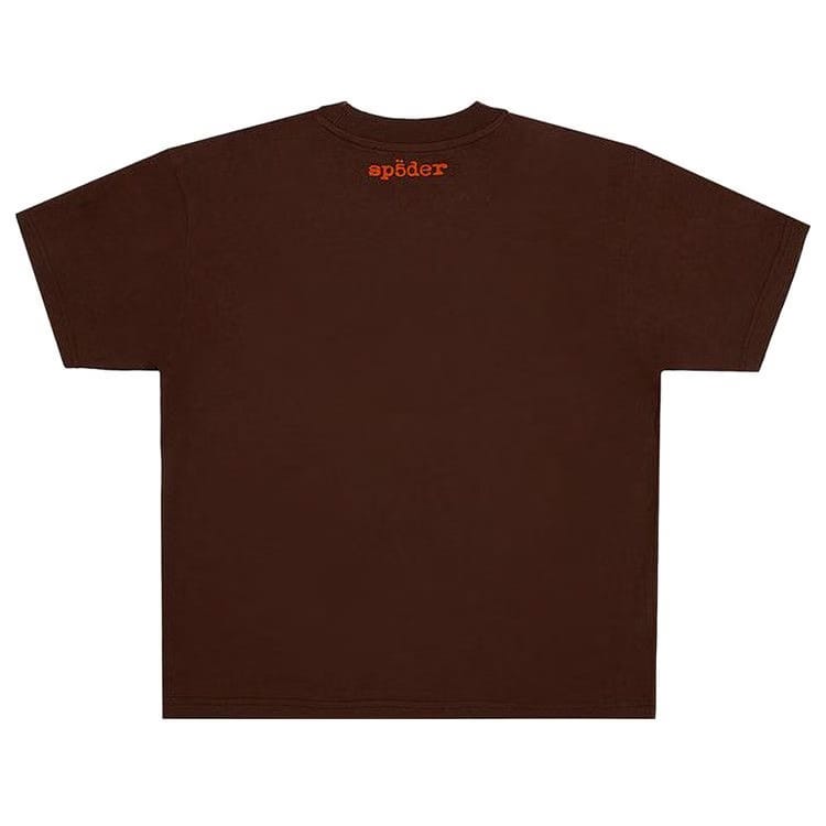 Sp5der Hellcat Kenny T-Shirt Brown