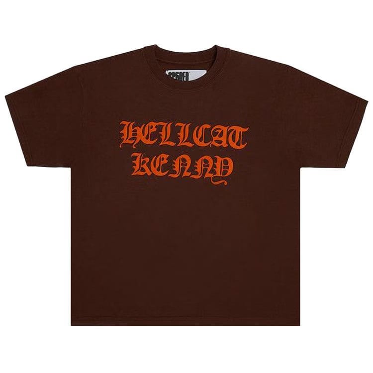 Sp5der Hellcat Kenny T-Shirt Brown