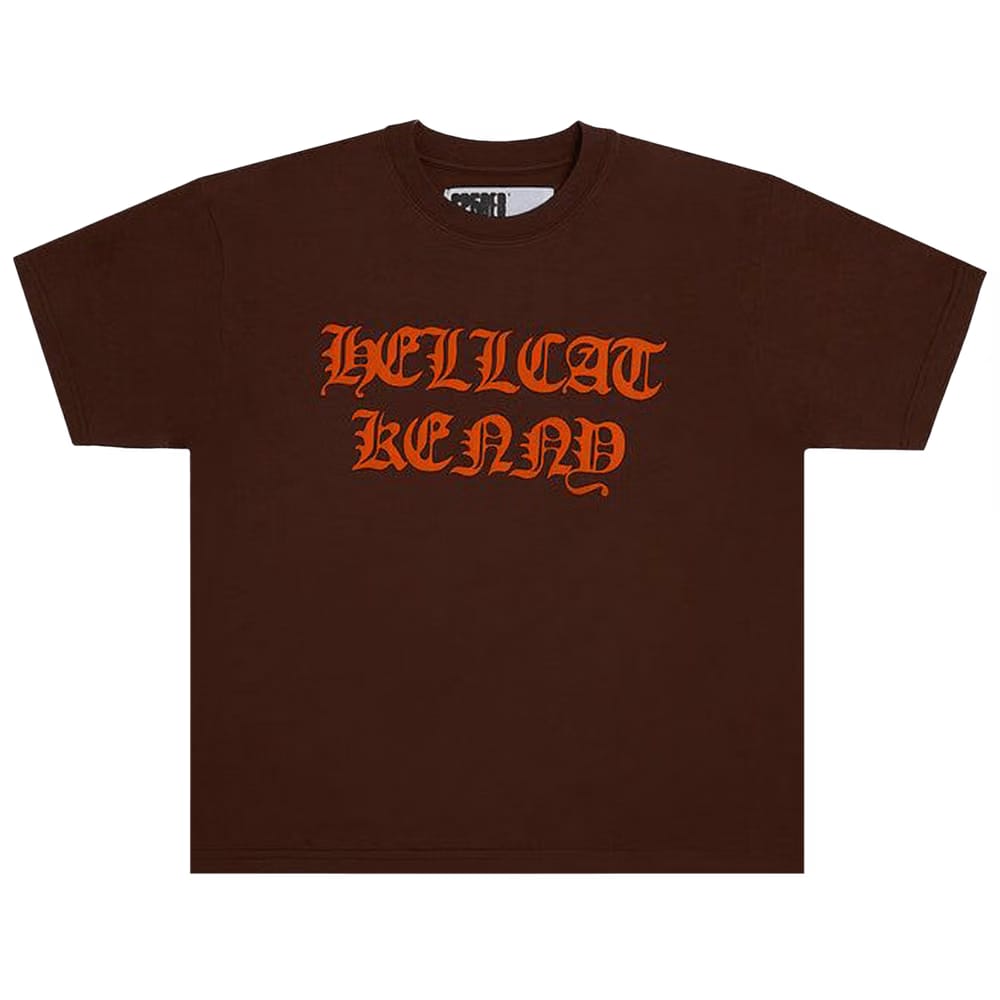 Sp5der Hellcat Kenny T-Shirt Brown
