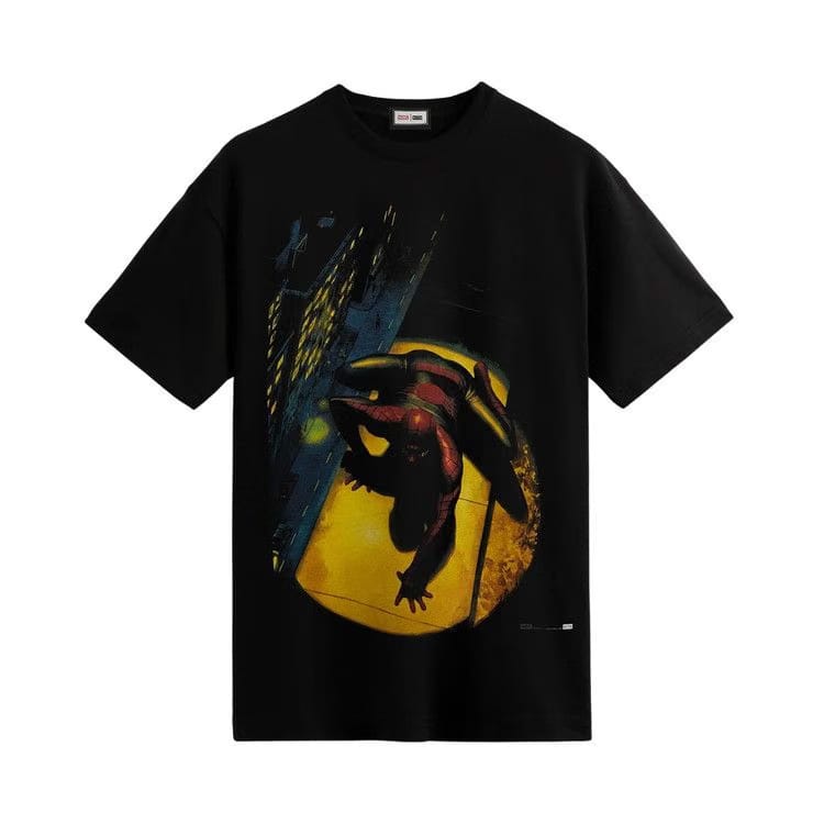 Kith For Spider-Man Spotlight T-Shirt Black