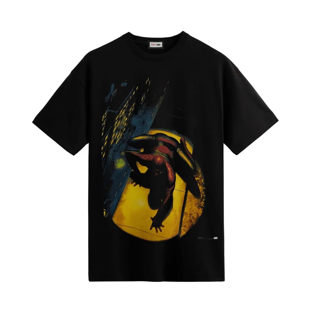 Kith For Spider-Man Spotlight T-Shirt Black