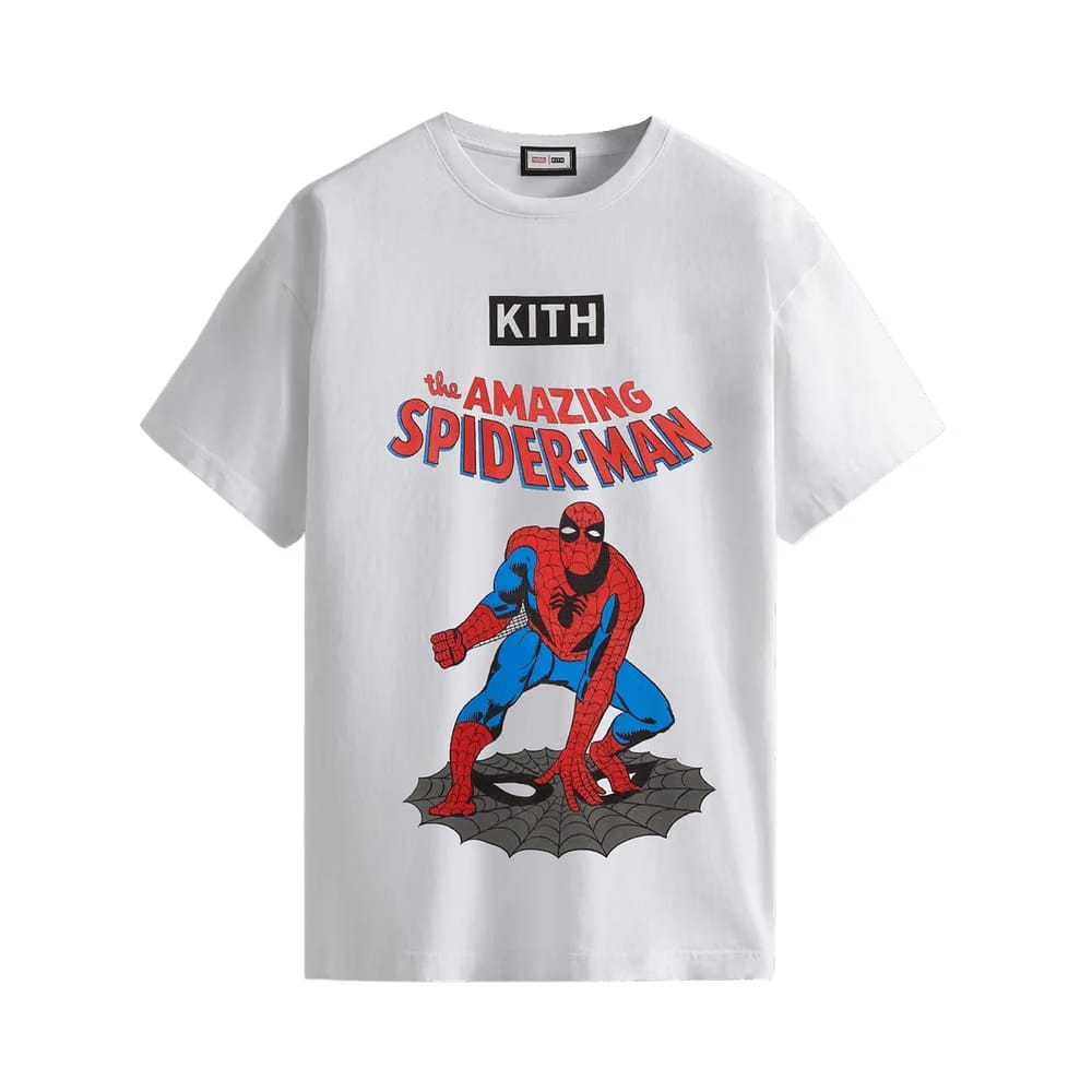 Kith For Spider-Man Allies Vintage T-Shirt White