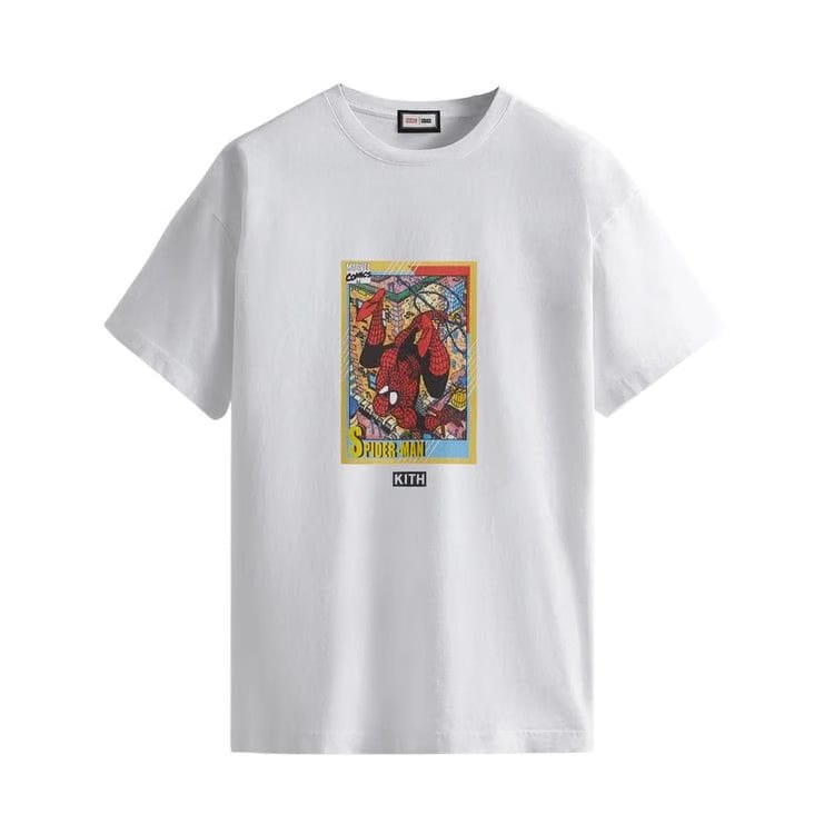 Kith For Spider-Man Hero Vintage T-Shirt White