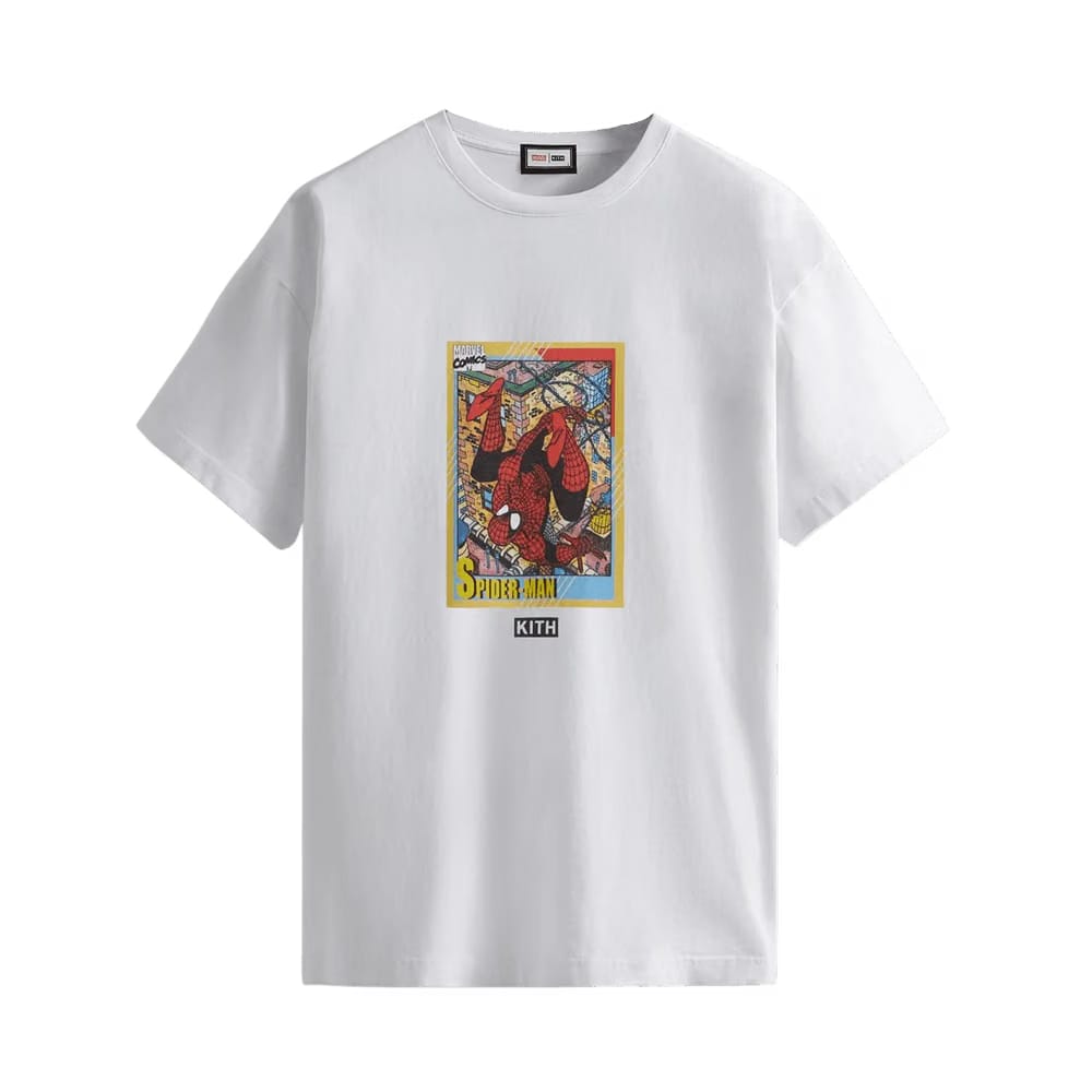 Kith For Spider-Man Hero Vintage T-Shirt White