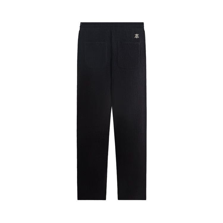 Kith Heavy Crepe Rib Knit Elmhurst Pant Black