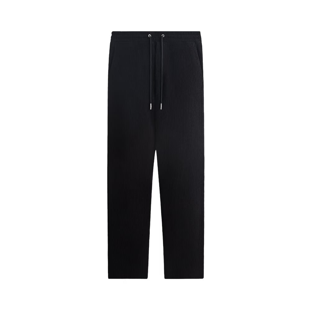 Kith Heavy Crepe Rib Knit Elmhurst Pant Black