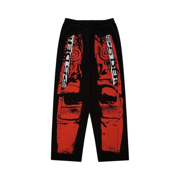 Sp5der Jp5 Moto Sweatpant Black