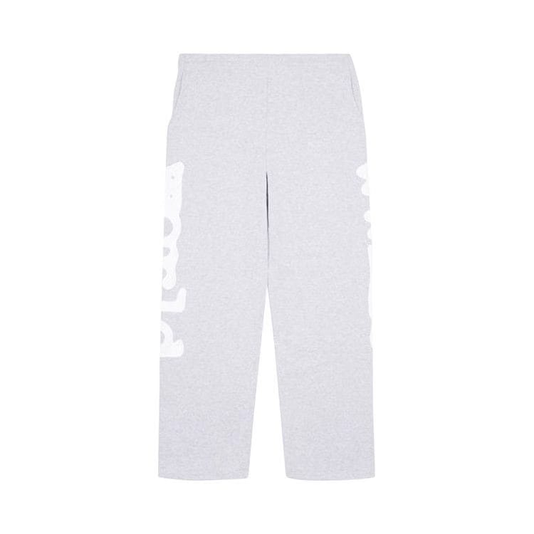 Sp5der Straight Leg Beluga Sweatpants Heather Grey