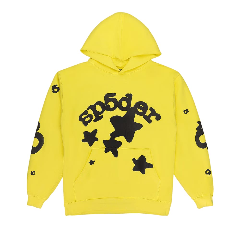 Sp5der Beluga Hoodie Yellow
