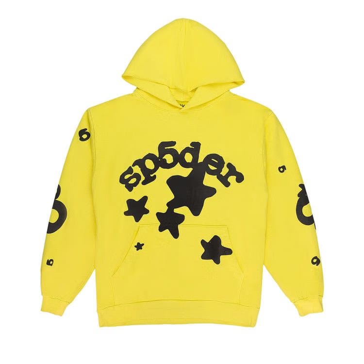 Sp5der Beluga Hoodie Yellow