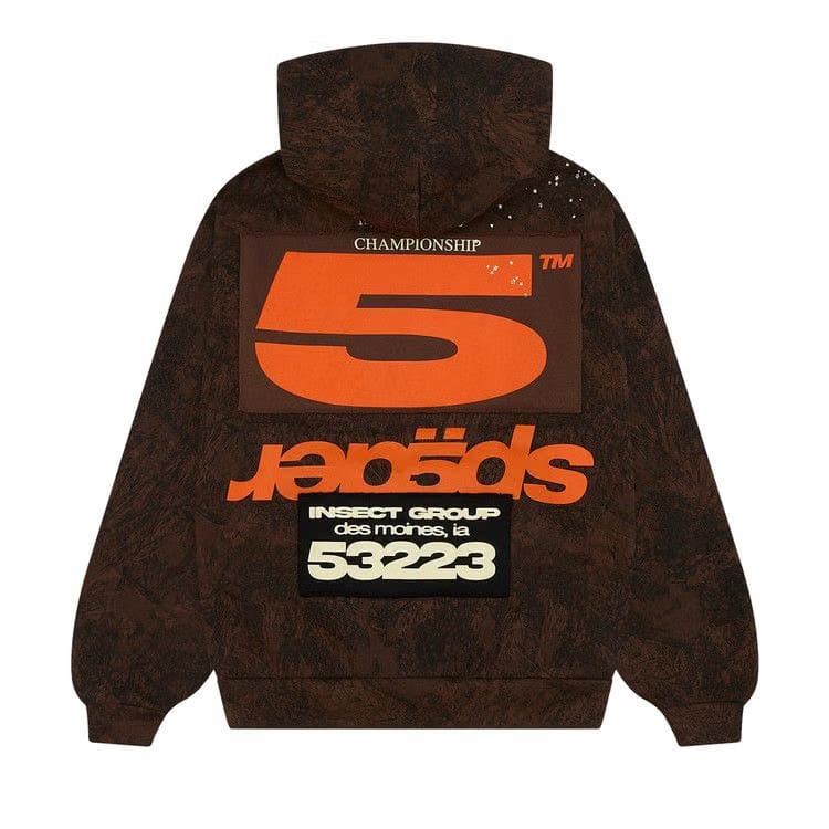 Sp5der T&F Tree Camo Hoodie Brown