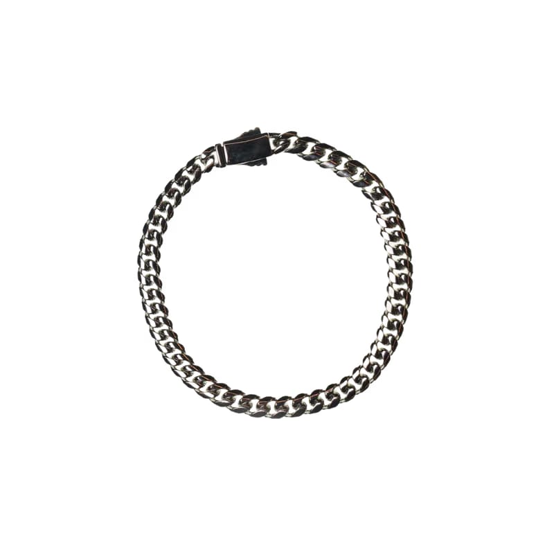 SOUTH BEACH LINK BRACELET SILVER 6MM