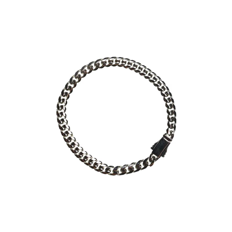 SOUTH BEACH LINK BRACELET SILVER 6MM