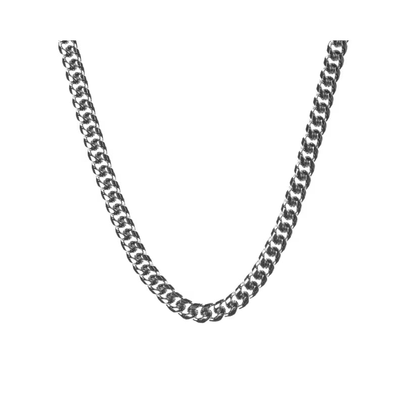 SOUTH BEACH LINK CHAIN SILVER 12MM