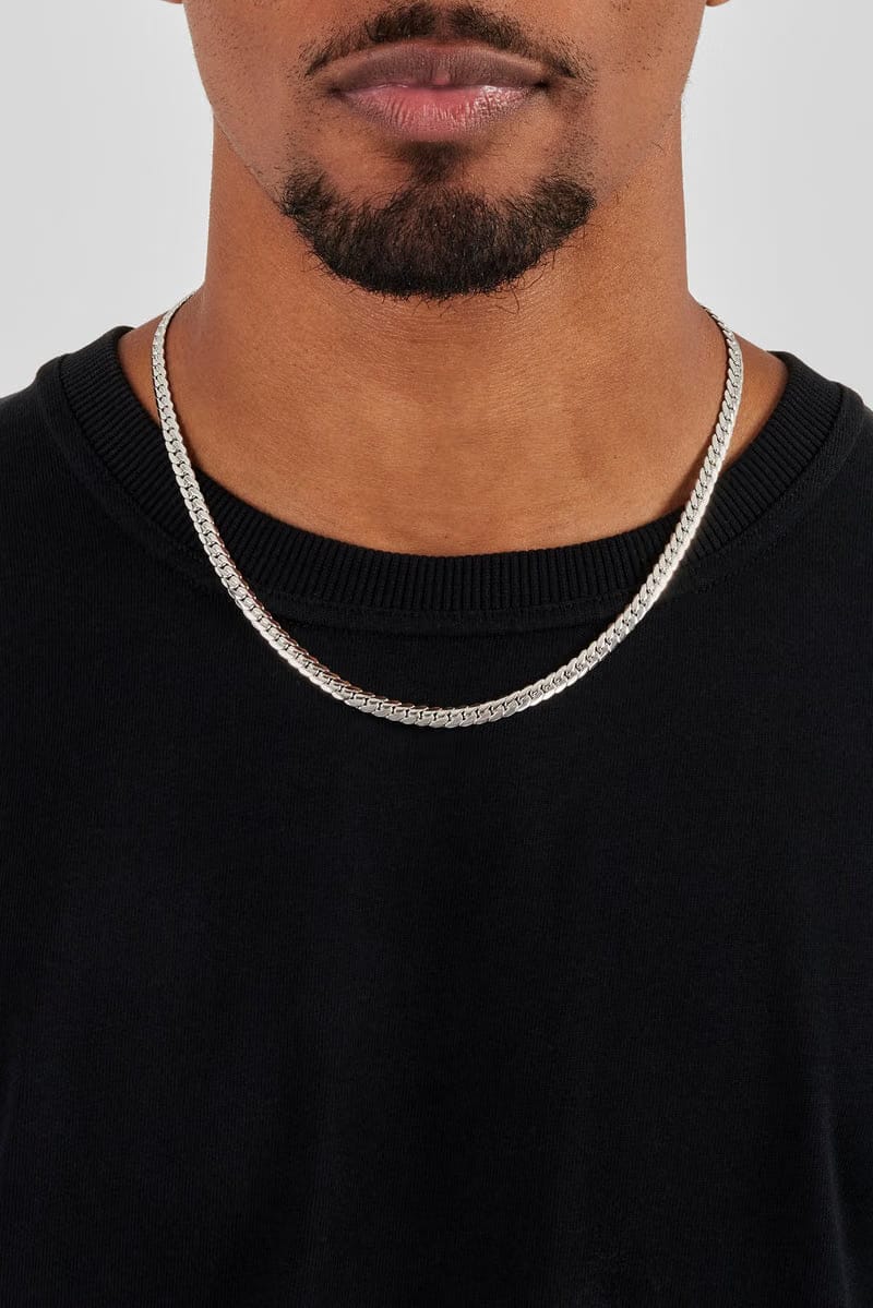 MICRO SOUTH BEACH LINK CHAIN SILVER 4MM